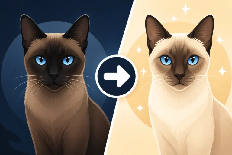 Whether a Darkened Siamese Cat Can Be Lightened