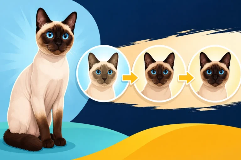 How Long a Shaved Siamese Cat Stays Dark