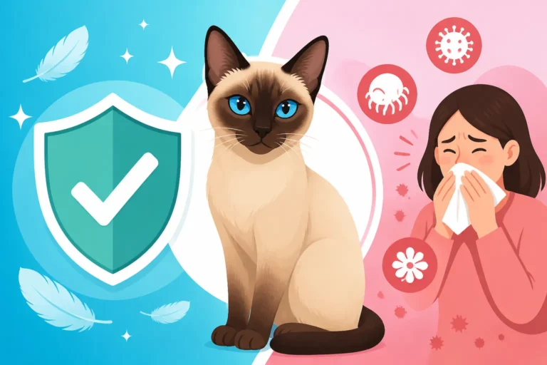 Whether a Siamese Cat Is Hypoallergenic