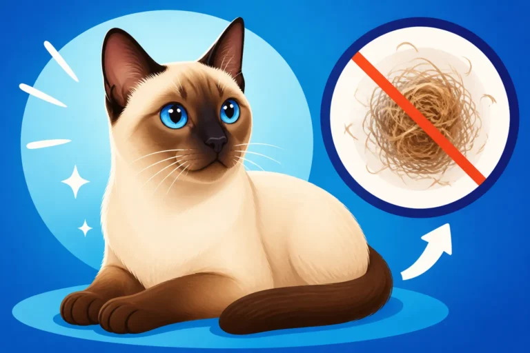 How Rarely a Siamese Cat Mats