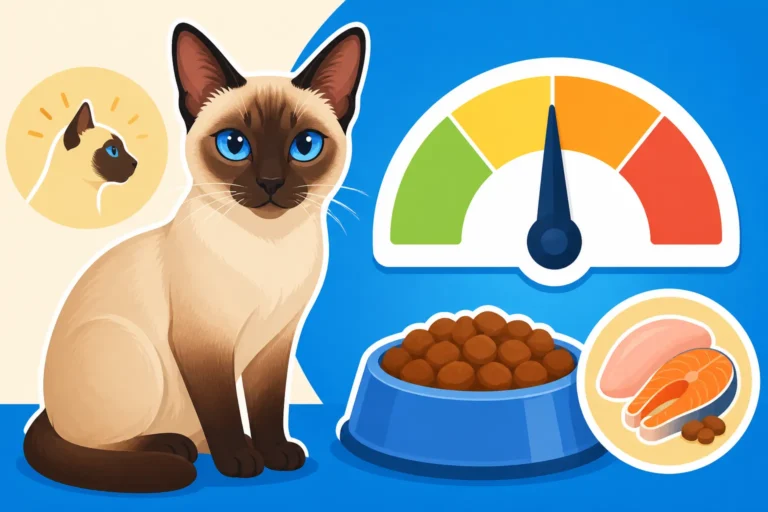 How Many Calories a Siamese Cat Needs a Day