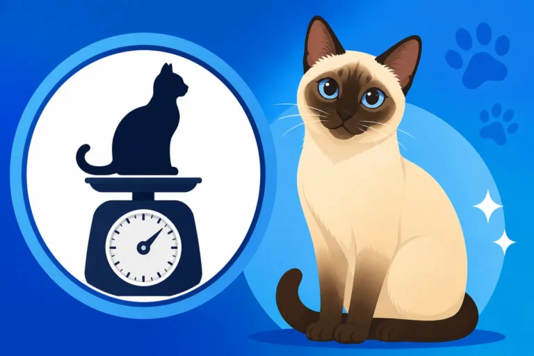What a Siamese Cat Should Weigh at One Year