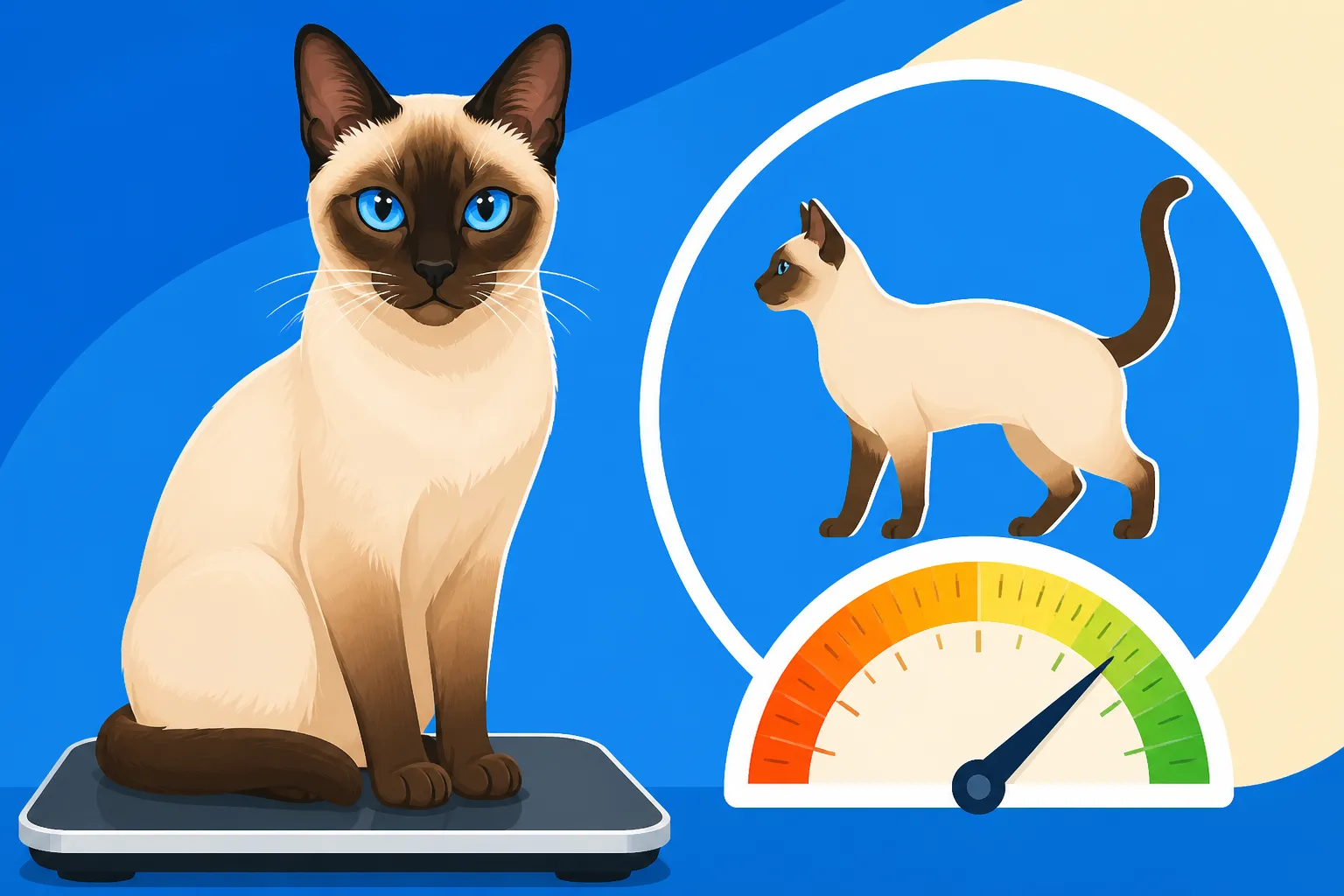 How Much a Male Siamese Cat Should Weigh