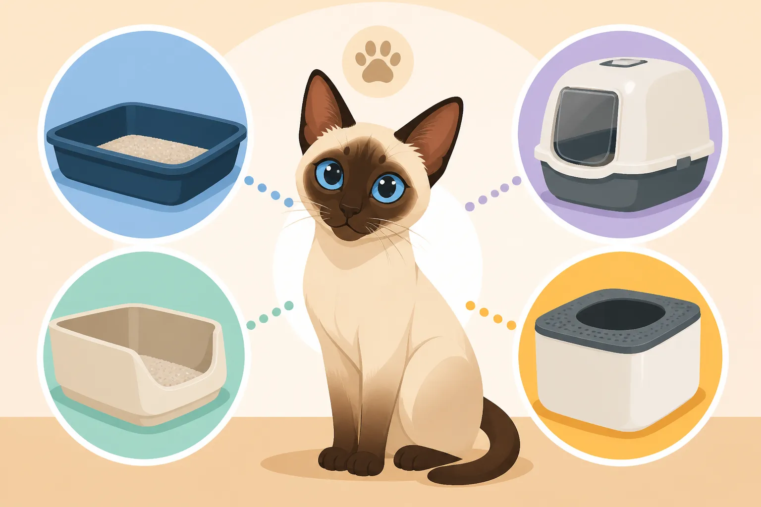 Which Litter Box Suits a Siamese Cat
