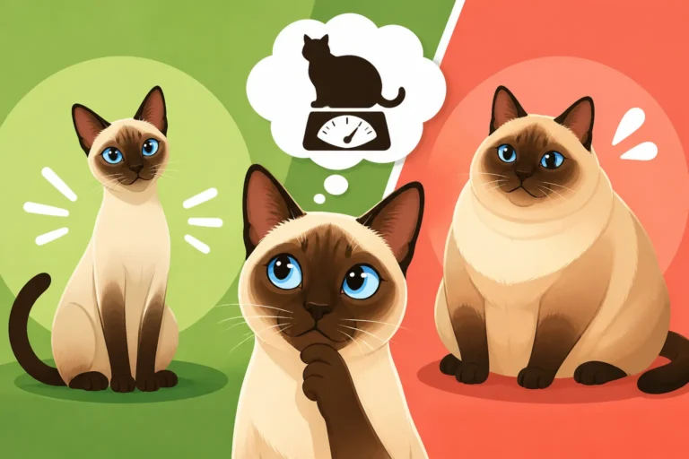 Whether a Siamese Cat Can Become Overweight