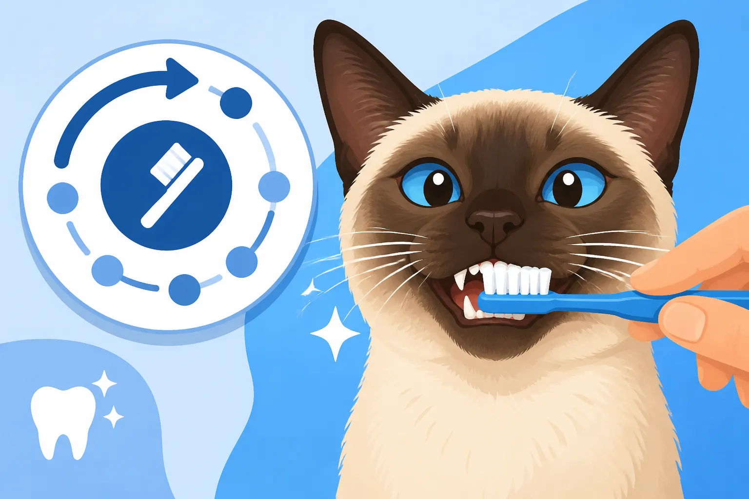 How Often a Siamese Cat's Teeth Need Brushing