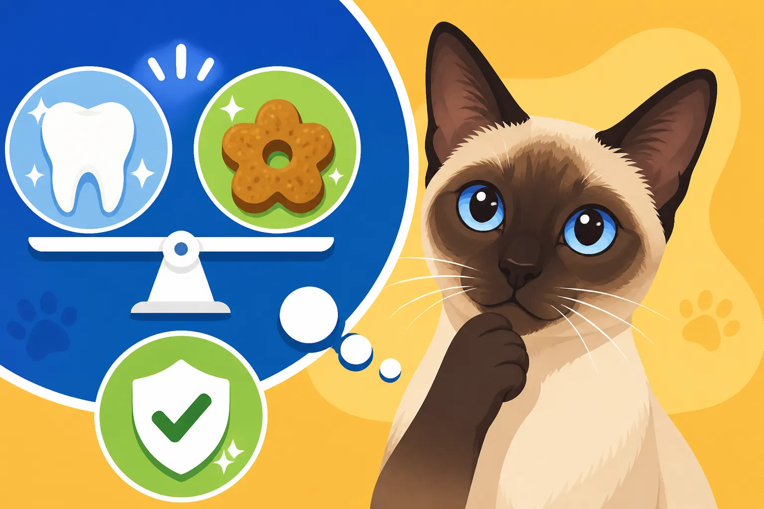 Whether Dental Treats Help a Siamese Cat