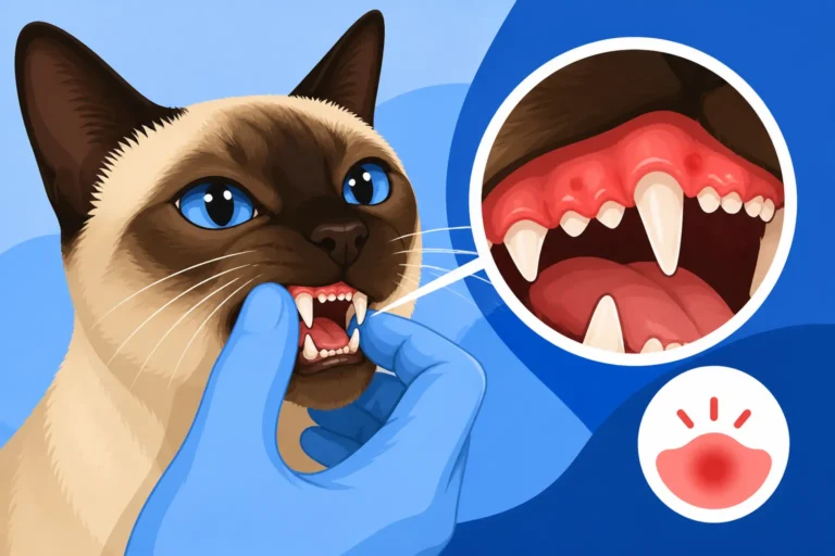 Signs a Siamese Cat's Gums Are Inflamed